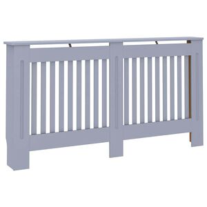 vidaXL Elementskydd antracit 152x19x81,5 cm konstruerat tr&auml;