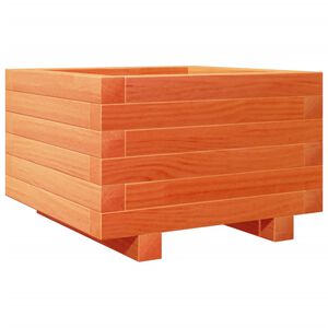 vidaXL Odlingsl&aring;da vaxbrun 40x40x26,5 cm massiv furu