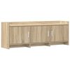 vidaXL TV-sk&aring;p 130 x 33 x 47 cm Sonoma-ek Konstruerat tr&auml;