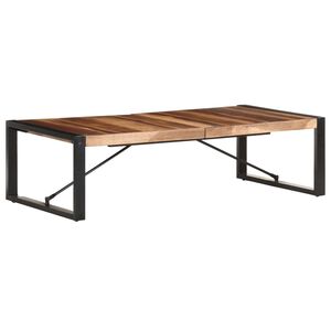vidaXL Soffbord 140x70x40 cm massivt tr&auml;