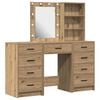 vidaXL Smyckebord 3 pcs Brun 40 x 41 x 135 cm Konstruerat tr&auml;