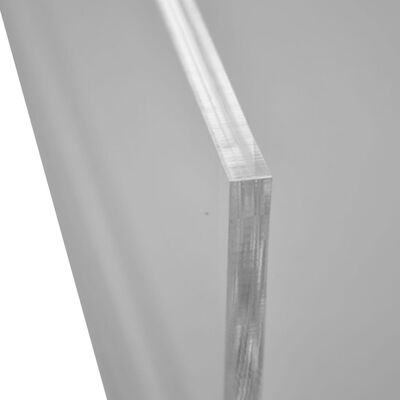 DESQ Monitorställ akryl transparent 22 x 20 x 7 cm