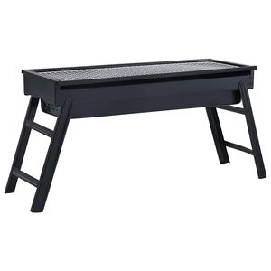 vidaXL Portabel campinggrill 60x22,5x33 cm