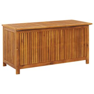 vidaXL Dynbox 113x50x58 cm massivt akaciatr&auml;