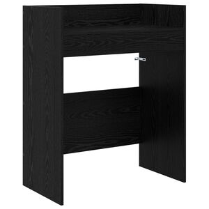 vidaXL DJ-bord Svart ek 62 x 45 x 102 cm Konstruerat tr&auml;