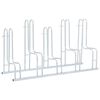 vidaXL Cykelställ för 5 cyklar fristående galvaniserat stål