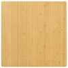 vidaXL Bordsskiva 70x70x2,5 cm bambu