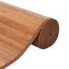 vidaXL Matta rektangul&auml;r naturlig 100x300 cm bambu