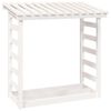 vidaXL Vedst&auml;ll vit 108x64,5x110 cm massiv furu