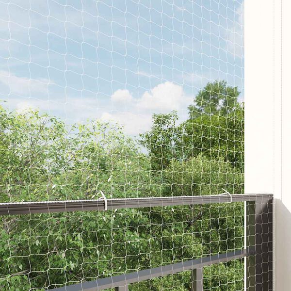 vidaXL Katn&auml;t transparent 8x3 m nylon