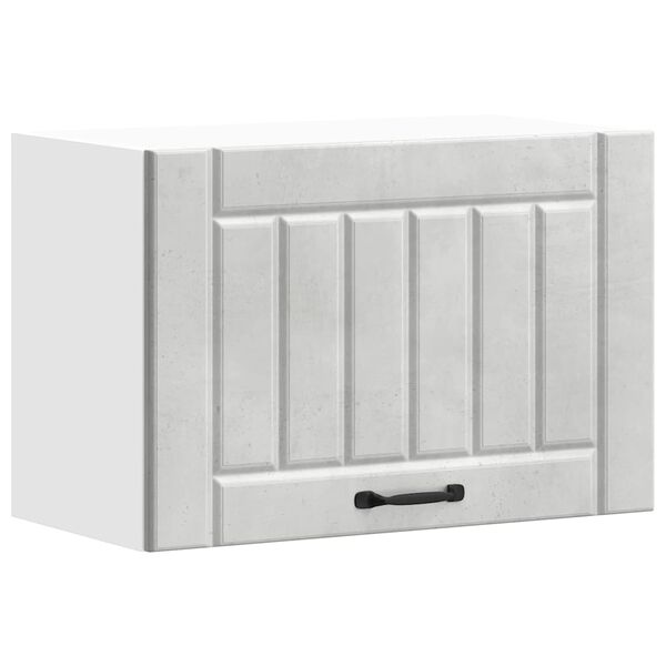 vidaXL V&auml;ggsk&aring;p f&ouml;r k&ouml;k Lucca betonggr&aring; konstruerat tr&auml;