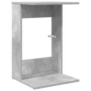 vidaXL Sidobord Betonggr&aring; 40 x 38 x 62,5 cm Konstruerat tr&auml;