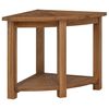 vidaXL Badrum Sidobord Naturlig 45 x 45 x 46 cm Massivt teaktr&auml;