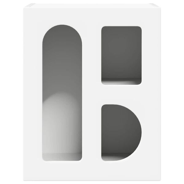 vidaXL S&auml;ngbord Vit 40 x 35 x 50 cm Konstruerat tr&auml;