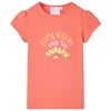 T-shirt f&ouml;r barn korallr&ouml;d 140