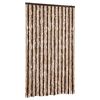 vidaXL Insektsdraperi beige och ljusbrun 118x220 cm chenille