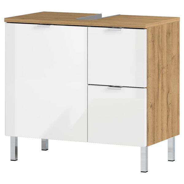 Germania Tv&auml;ttst&auml;llssk&aring;p GW-Mauresa 60x34x56 cm vit och grandsonek