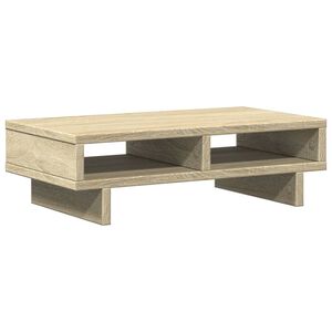 vidaXL Sk&auml;rmst&auml;ll sonoma-ek 50x27x15 cm konstruerat tr&auml;