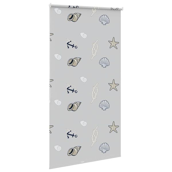 vidaXL Rullgardin f&ouml;r dusch 120x240 cm tyg bredd 116 cm