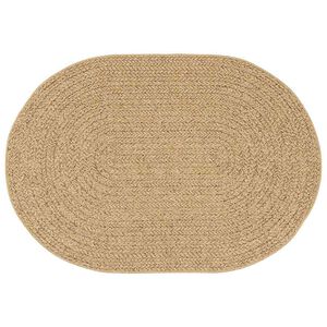 vidaXL Matta ZIZUR Brun 170 x 120 cm Polypropylen