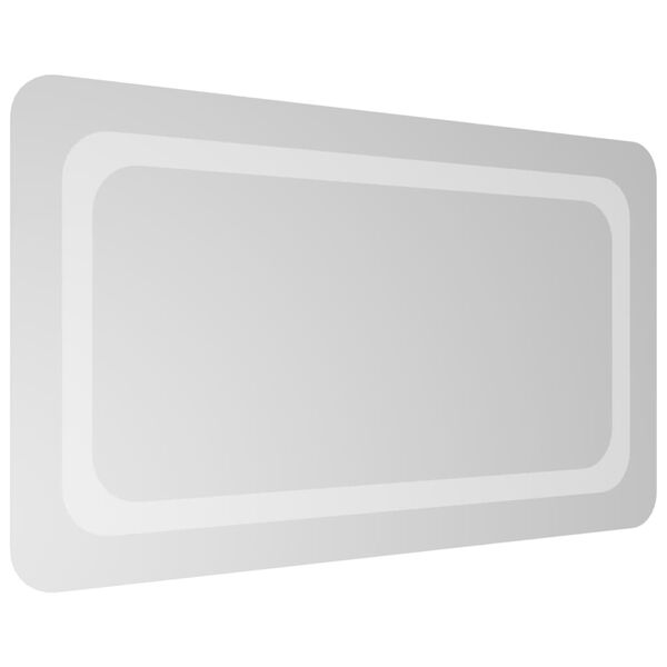 vidaXL Badrumsspegel LED 40x70 cm