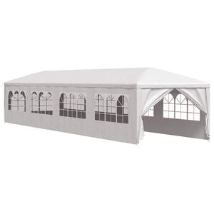 vidaXL Paviljong 3x12 m vit