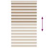vidaXL Rullgardin zebra 130x230 cm tyg bredd 125,9 cm polyester