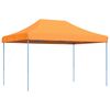 vidaXL Pop-Up hopf&auml;llbart partyt&auml;lt 410x279x315 cm orange