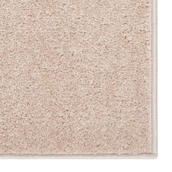 vidaXL Matta 200x290 cm m&ouml;rk beige