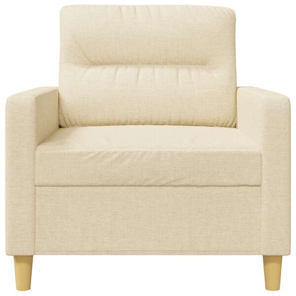 vidaXL F&aring;t&ouml;lj gr&auml;ddvit 60 cm tyg