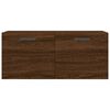 vidaXL Väggskåp brun ek 80x36,5x35 cm konstruerat trä