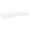 vidaXL Sovkudde 120 x 36 x 13 cm Medium Gelminneskumm Vit