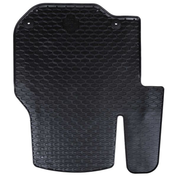 vidaXL Bilmatta 3 pcs Svart VW CRAFTER , TGE TPE