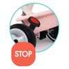 Smoby 3-i-1 Trehjuling Baby Balade Plus rosa