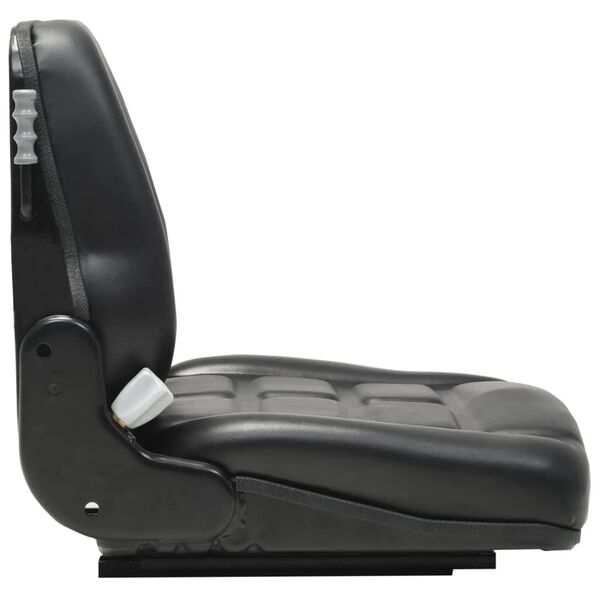 vidaXL Traktorsits med fjädring och justerbart ryggstöd