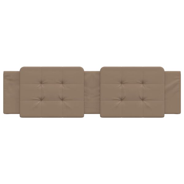 vidaXL Headboard Cushion "Zadar" Cappuccino 180 cm Faux Leather
