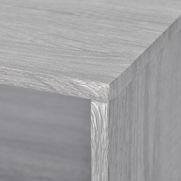 vidaXL TV-bänk/Soffbord 110x50x40 cm grå