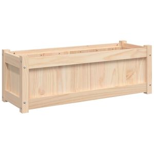 vidaXL Odlingsl&aring;da 90x31x31 cm massiv furu