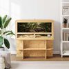 vidaXL Terrarium Brun 100 x 50 x 100 cm OSB
