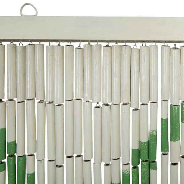 vidaXL Insektsdörrgardin med bambutryck 90x220 cm bambu