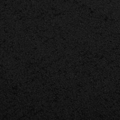 vidaXL Dörrmatta svart 60x80 cm