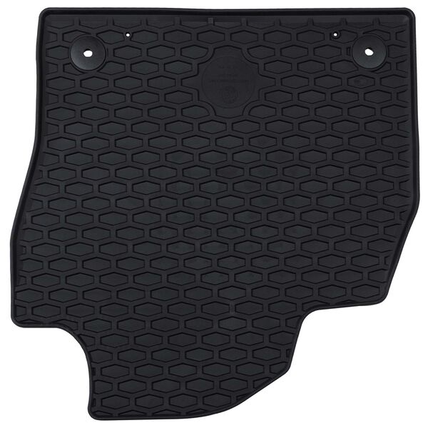 vidaXL Bilmatta 4 pcs Svart VW POLO , TAIGO Gummi