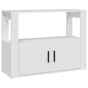 vidaXL Sk&aring;p vit 80x30x60 cm konstruerat tr&auml;