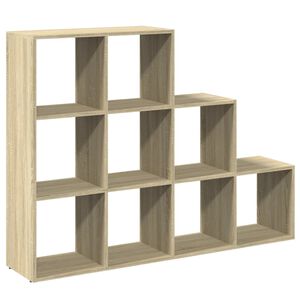 vidaXL Bokhylla/Rumsavdelare 3 hyllor 137,5x29x103,5cm konstruerat tr&auml;