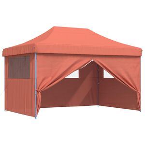 vidaXL Partyt&auml;lt 292 x 440 x 315 cm Terracotta Oxford Tyg