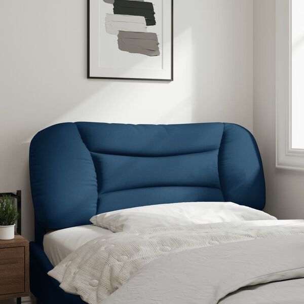 vidaXL Headboard Cushion "Hvar" Blue 100 cm Fabric