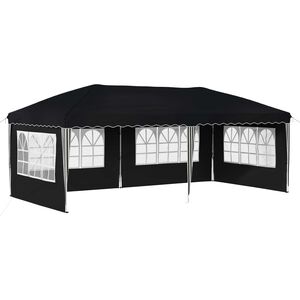 vidaXL Pop-up Partyt&auml;lt 575 x 289 x 245 cm Antracit
