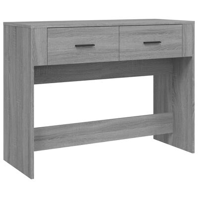 vidaXL Avlastningsbord grå sonoma 100x39x75 cm konstruerat trä