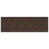 vidaXL V&auml;ggpaneler 12 st brun 90x30 cm konstl&auml;der 3,24 m&sup2;
