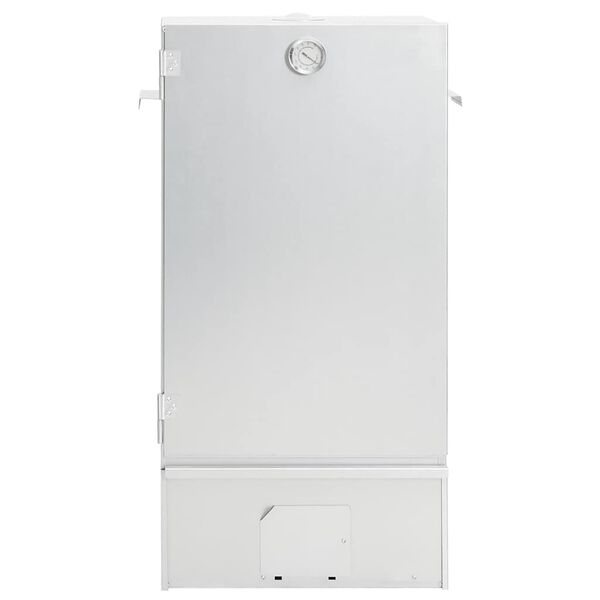 vidaXL Rökskåp med kallröksgenerator galvaniserat stål